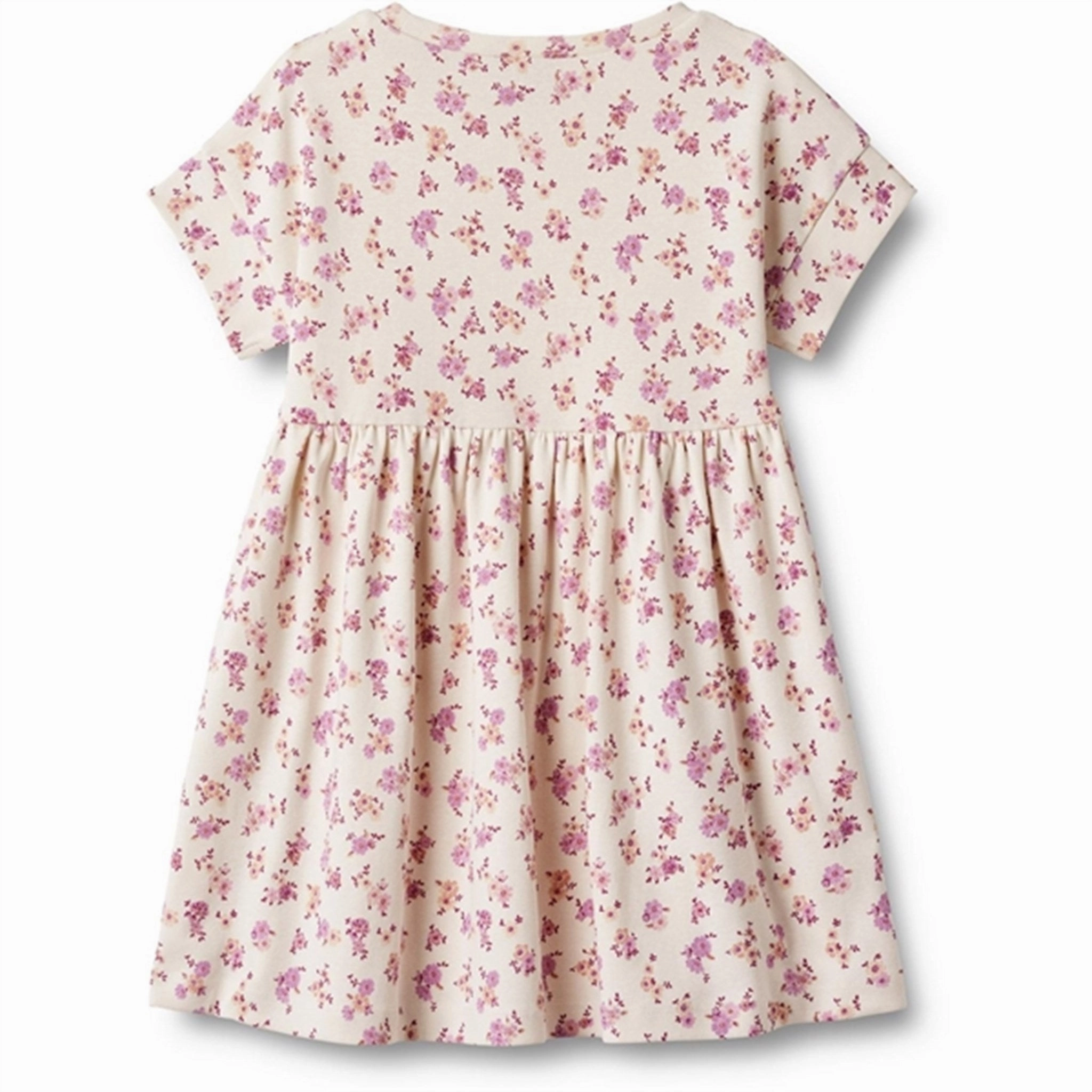 Work Mood Wheat Shell Flowers Jersey Dress Emilie