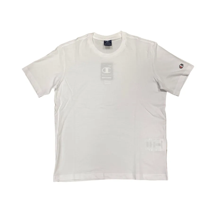 Relaxed and Comfy Champion 2 magliette manica corta da uomo 219844 bianco nero