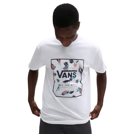Vans T-shirt MN Classic Print Box VN0A5E7YYUN1 white-lucid floral Urban Casual