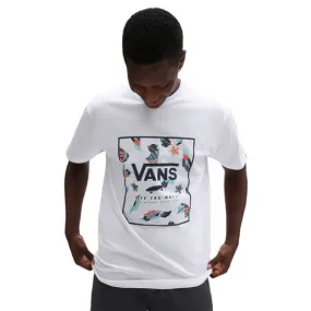 Vans T-shirt MN Classic Print Box VN0A5E7YYUN1 white-lucid floral Urban Casual