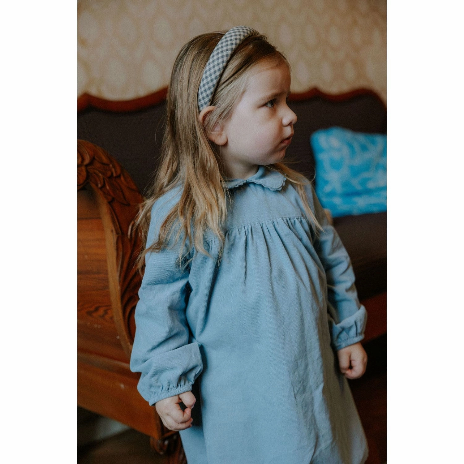 Button Accent Chic Layering Lalaby Space Antoinette Dress Baby