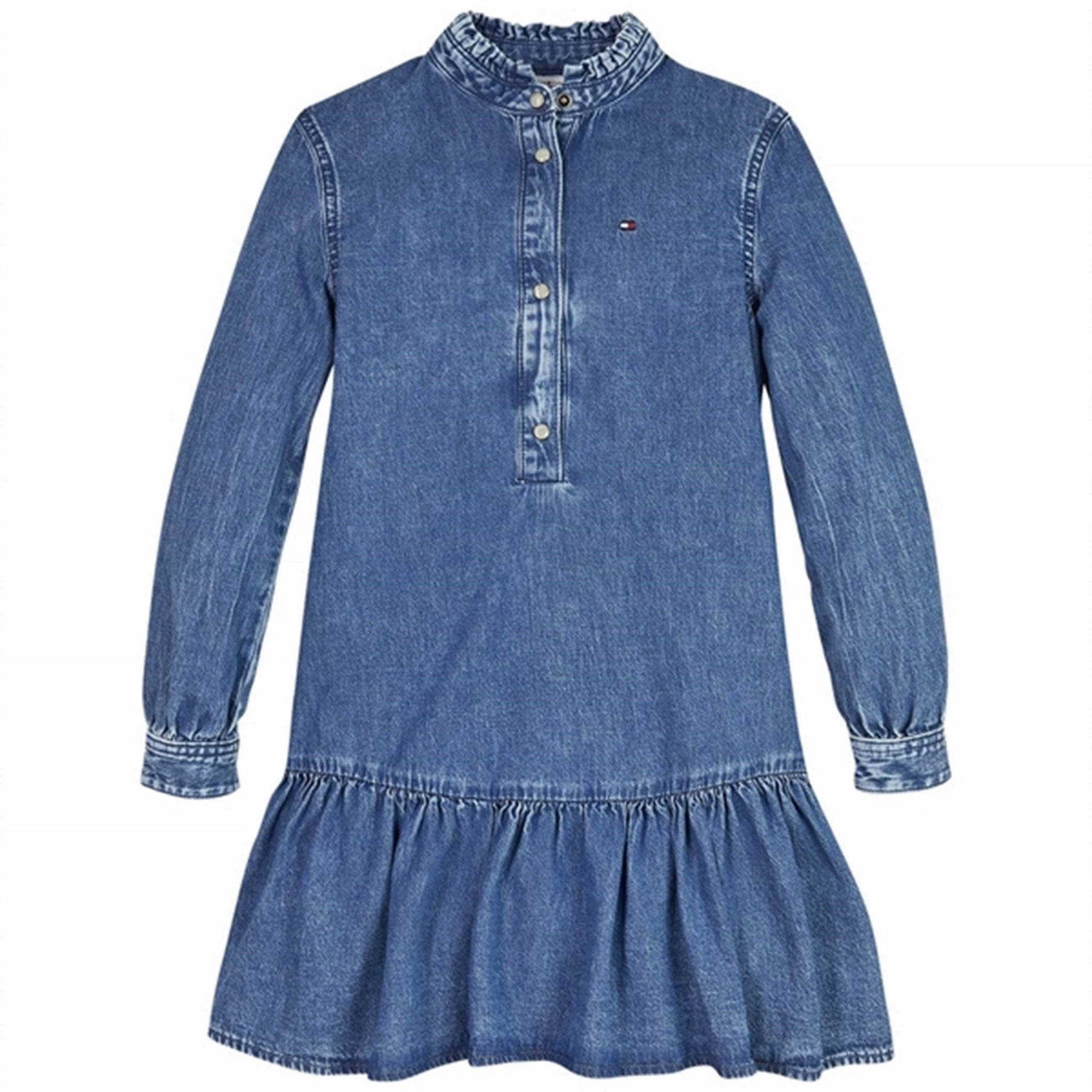 Skin Hug Work-to-Play Wear Tommy Hilfiger Denim Shirt Dress Miapopblue