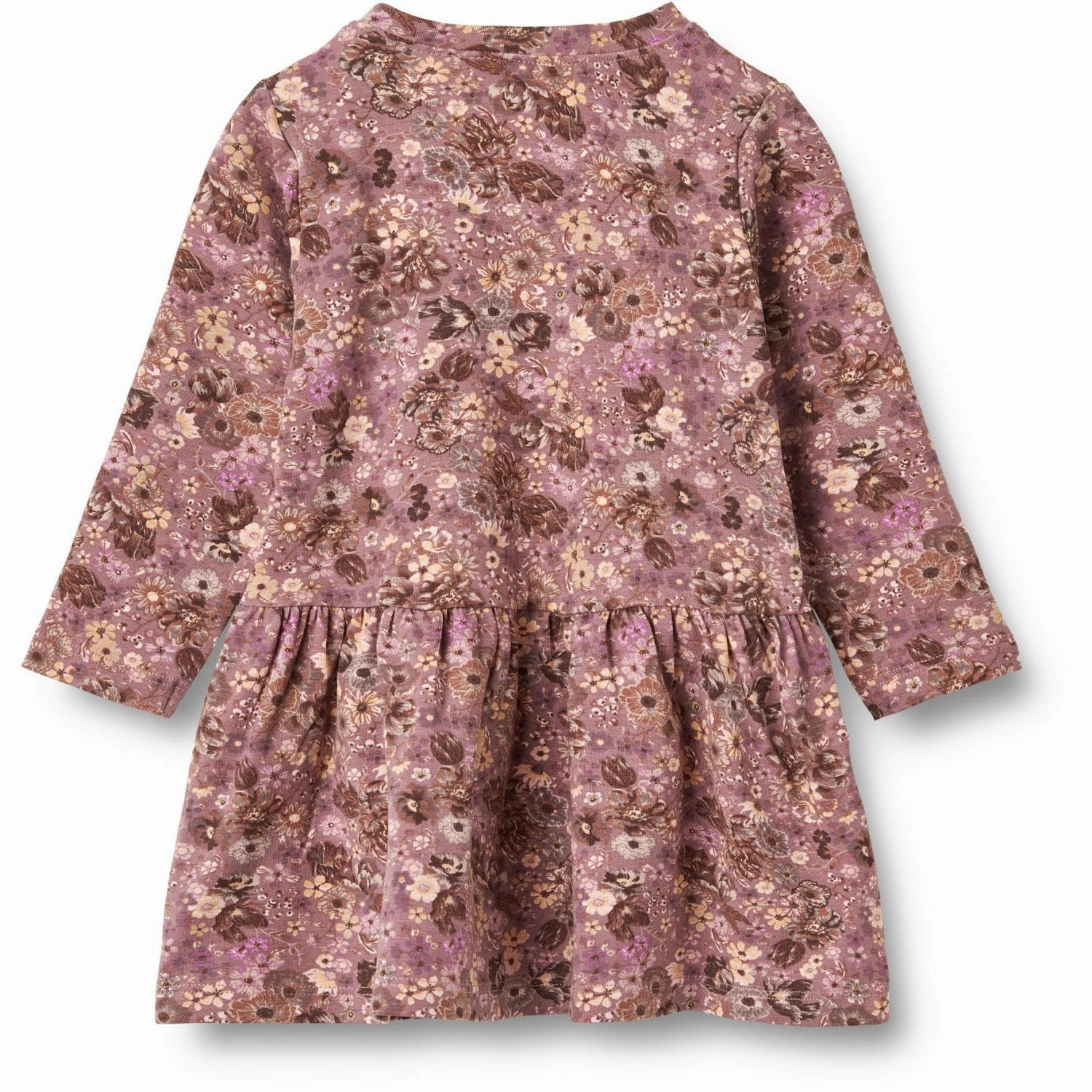 Fashion Fit Soft fabric piece Wheat Lavender Flowers Jersey Dress Bessie