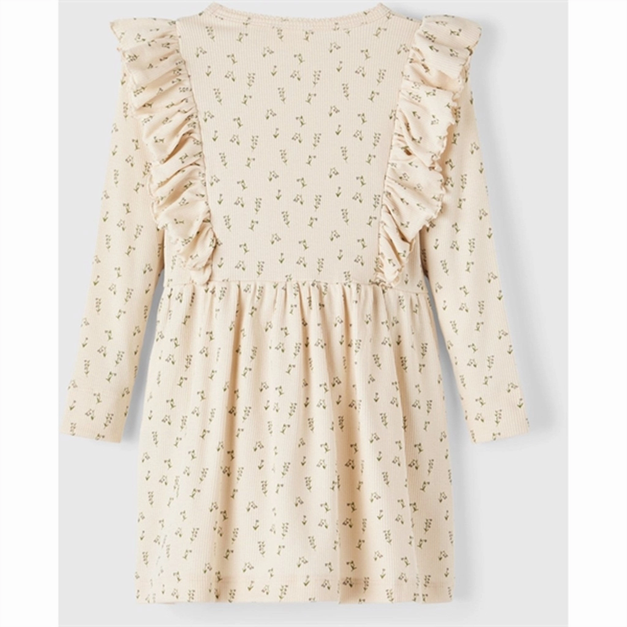 Lil'Atelier Whitecap Gray/Wet Weather Gago Dress Spring Ready