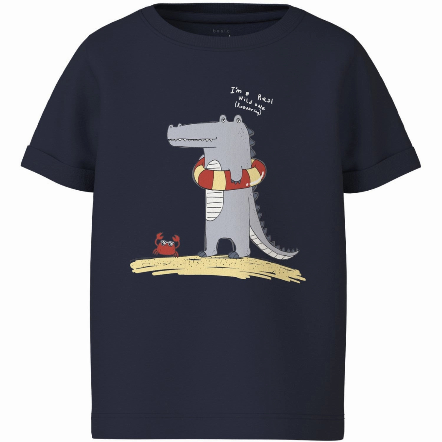 Soft and Stylish Name It Navy Blazer Wild One Vux T-Shirt