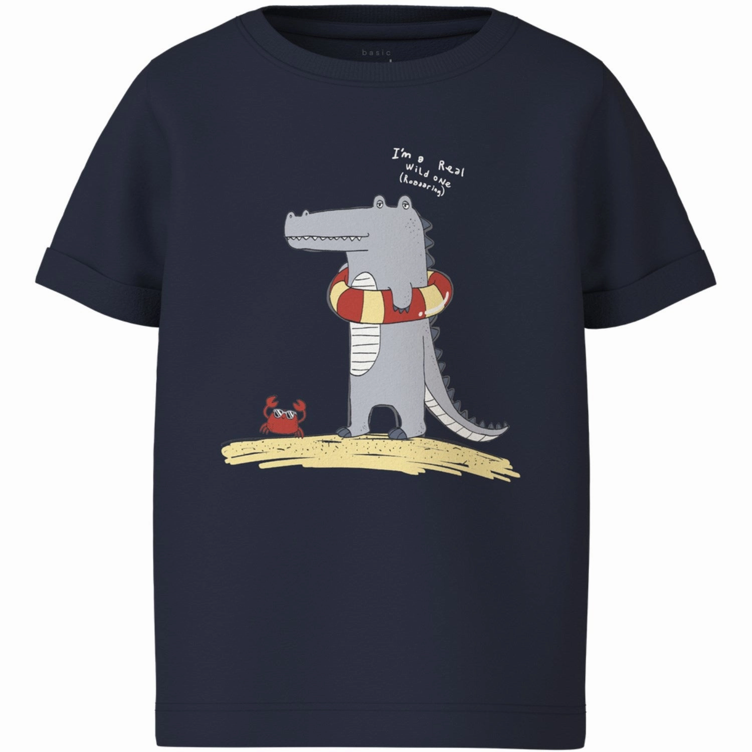 Tight fit sexiness Tagless Design Name It Navy Blazer Wild One Vux T-Shirt