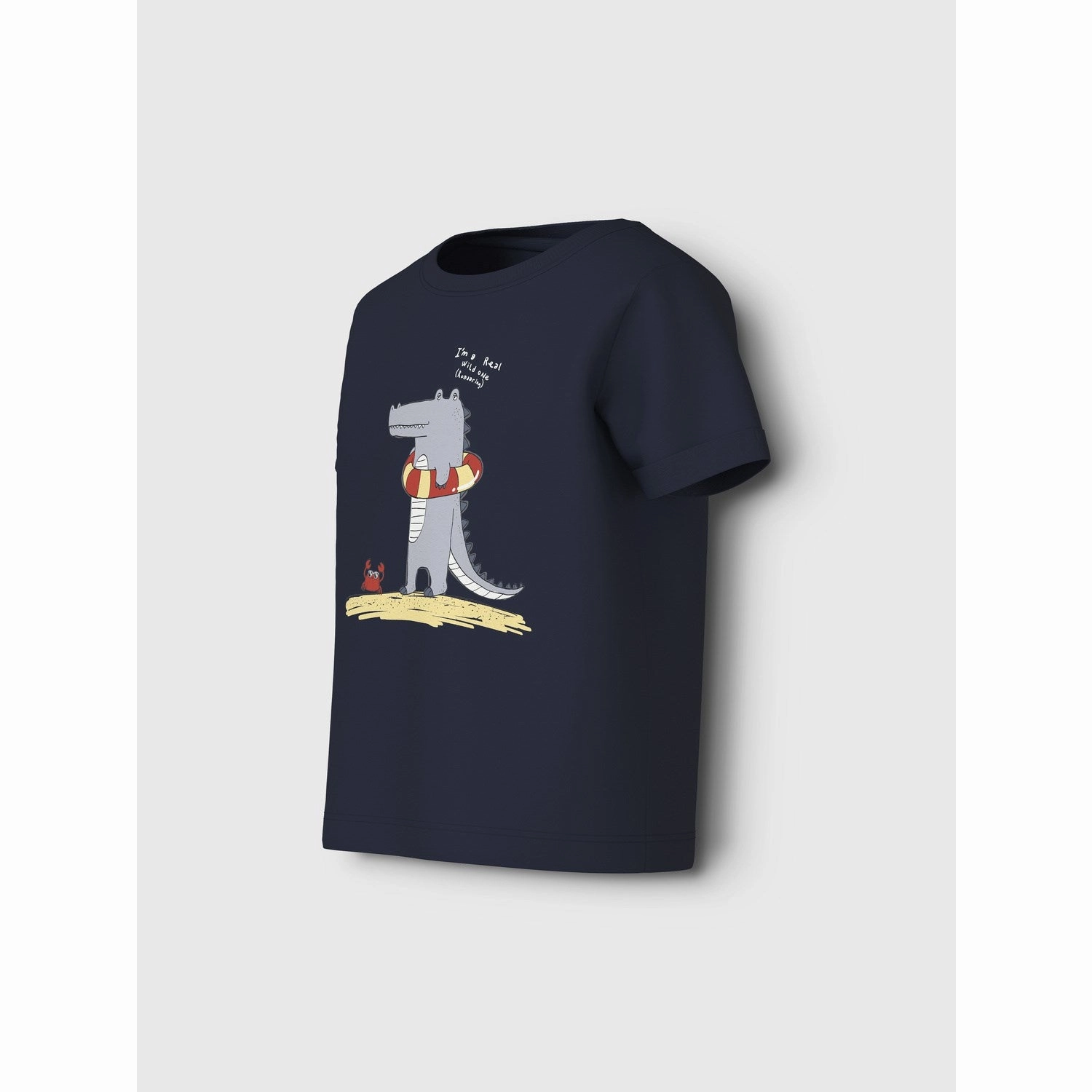 Name It Navy Blazer Wild One Vux T-Shirt Wear Resistant Fabric