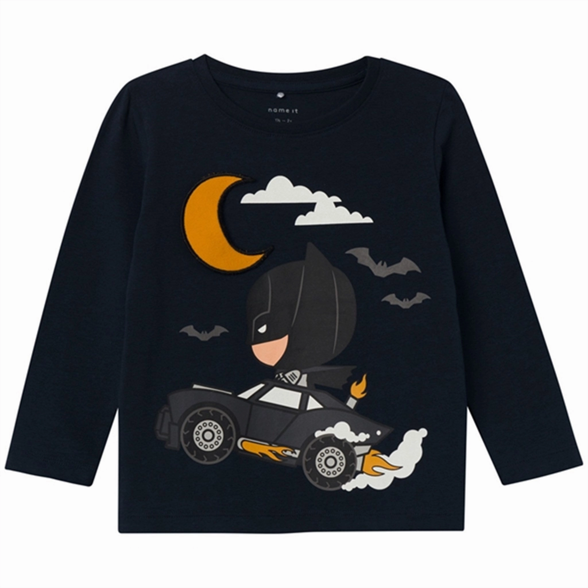 Personalized Touch Tailored Fit Name it Dark Sapphire Javid Batman Blouse