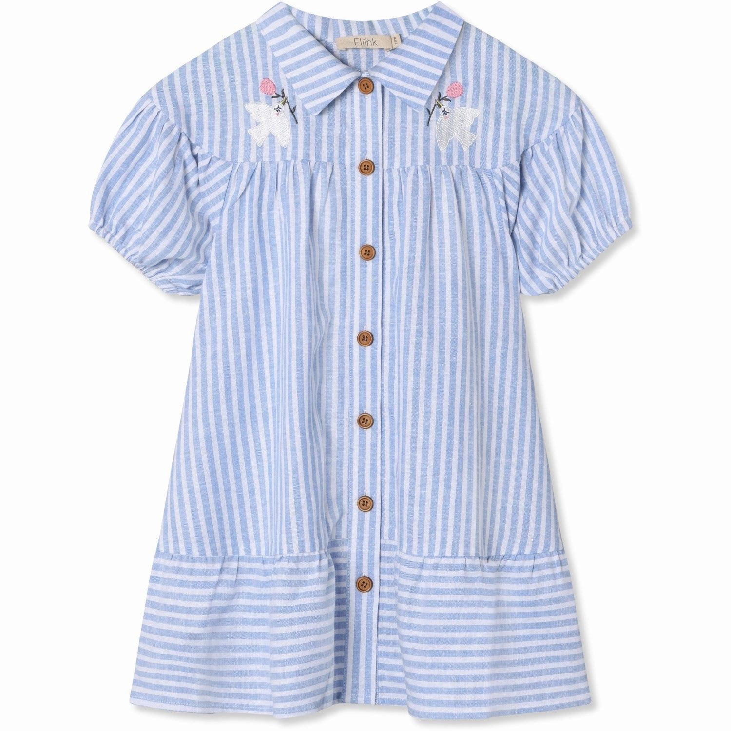 Fluid Shape Fliink Dream Blue/ Cloud Dancer Vira Dress