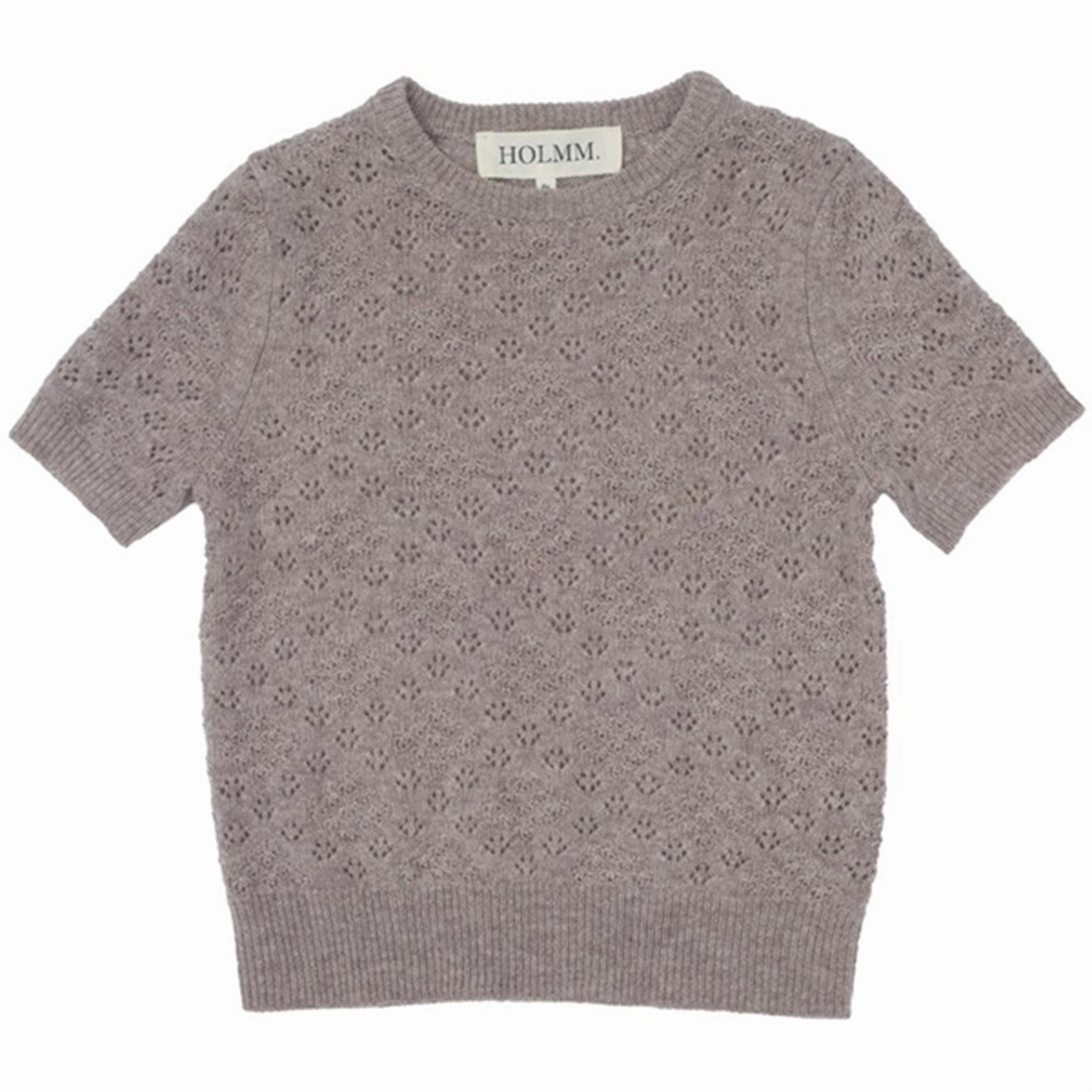 PocketDetail HOLMM Toast Nero Cashmere Knit T-shirt