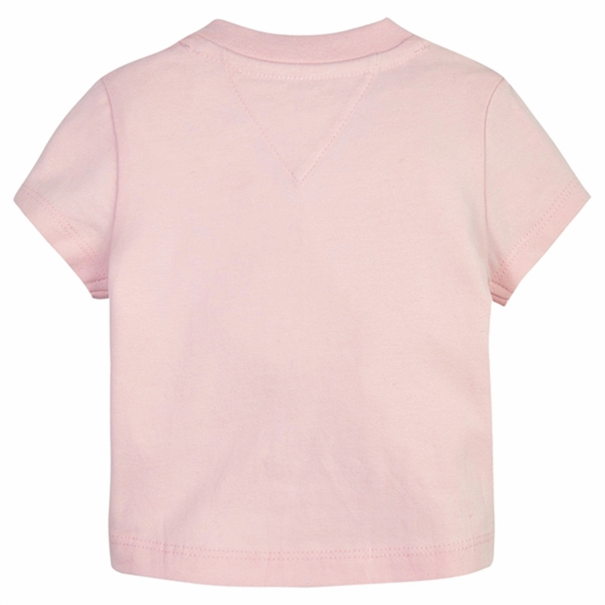 Sporty Look Wear Tommy Hilfiger Baby Cherry Tommy T-shirt Faint Pink