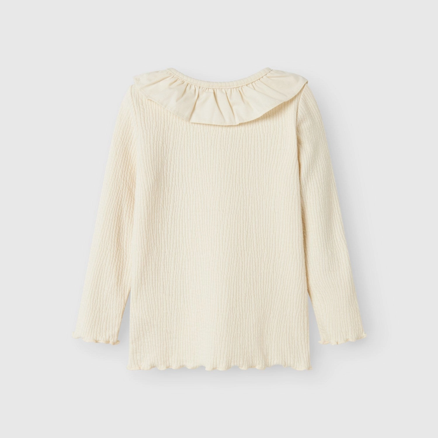 Multipurpose Layering Fabric Plus Size Lil'Atelier Birch Oline Slim Blouse