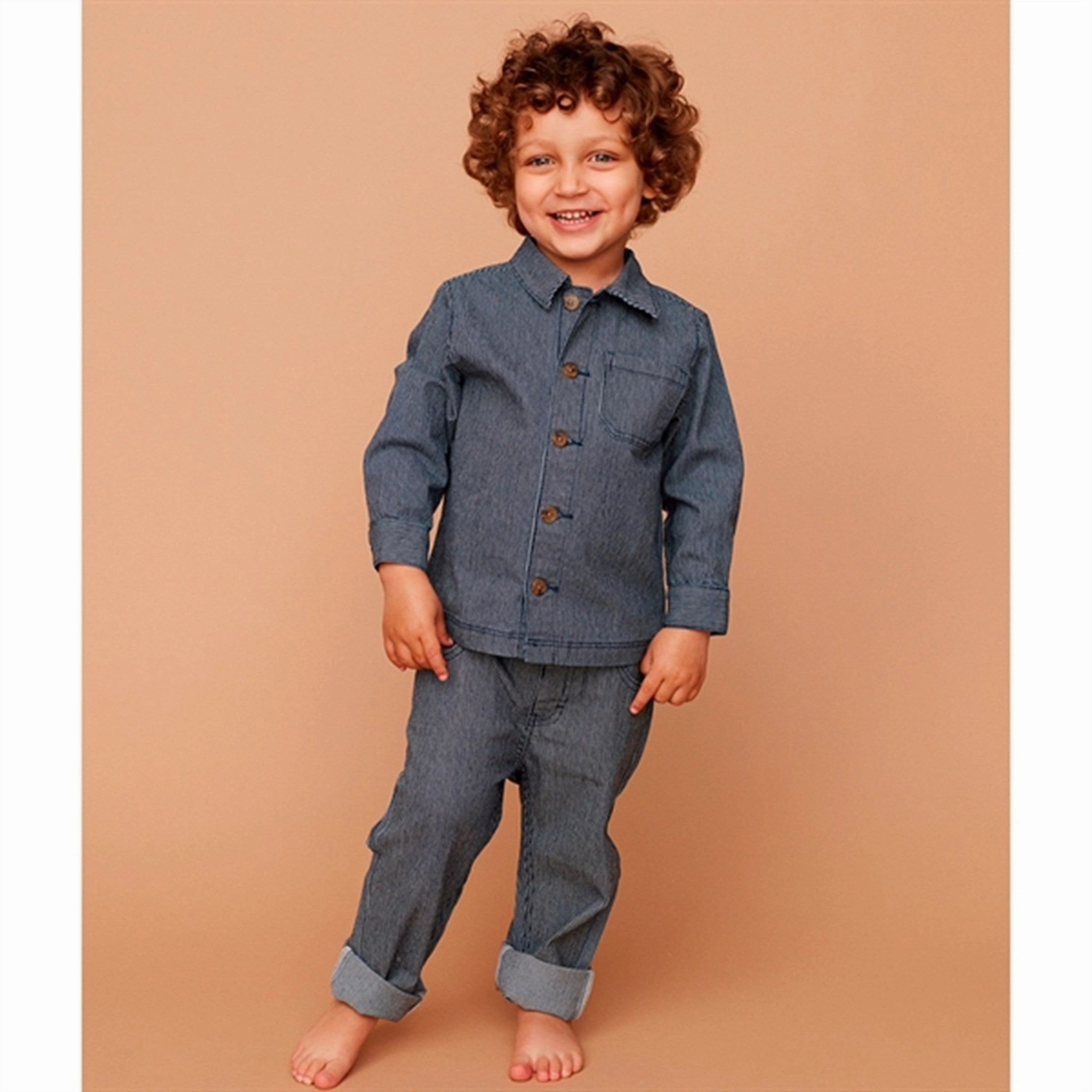 Sofie Schnoor Stripe Cotton Shirt Jakke Trendy Apparel