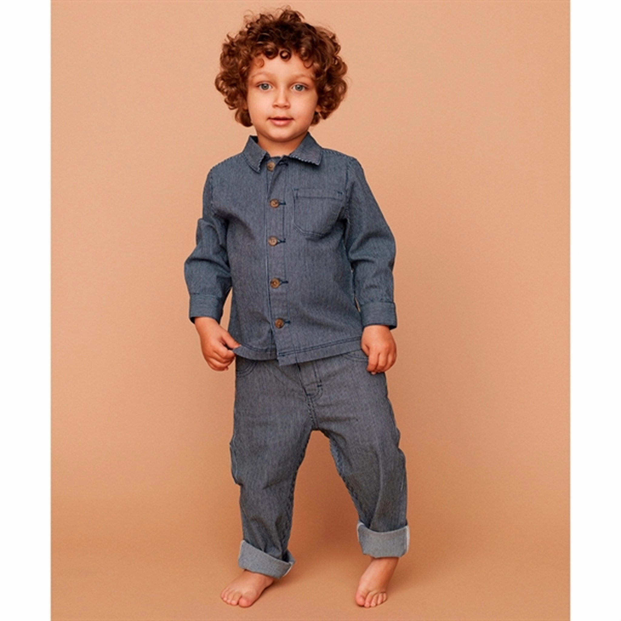 Smart Appearance Comfort Wear Sofie Schnoor Stripe Cotton Shirt Jakke