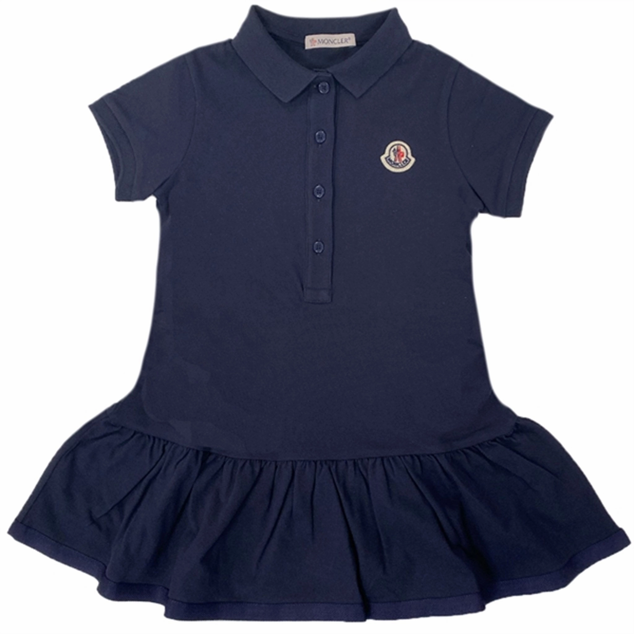 Moncler Dress Polo Navy Polished Wear