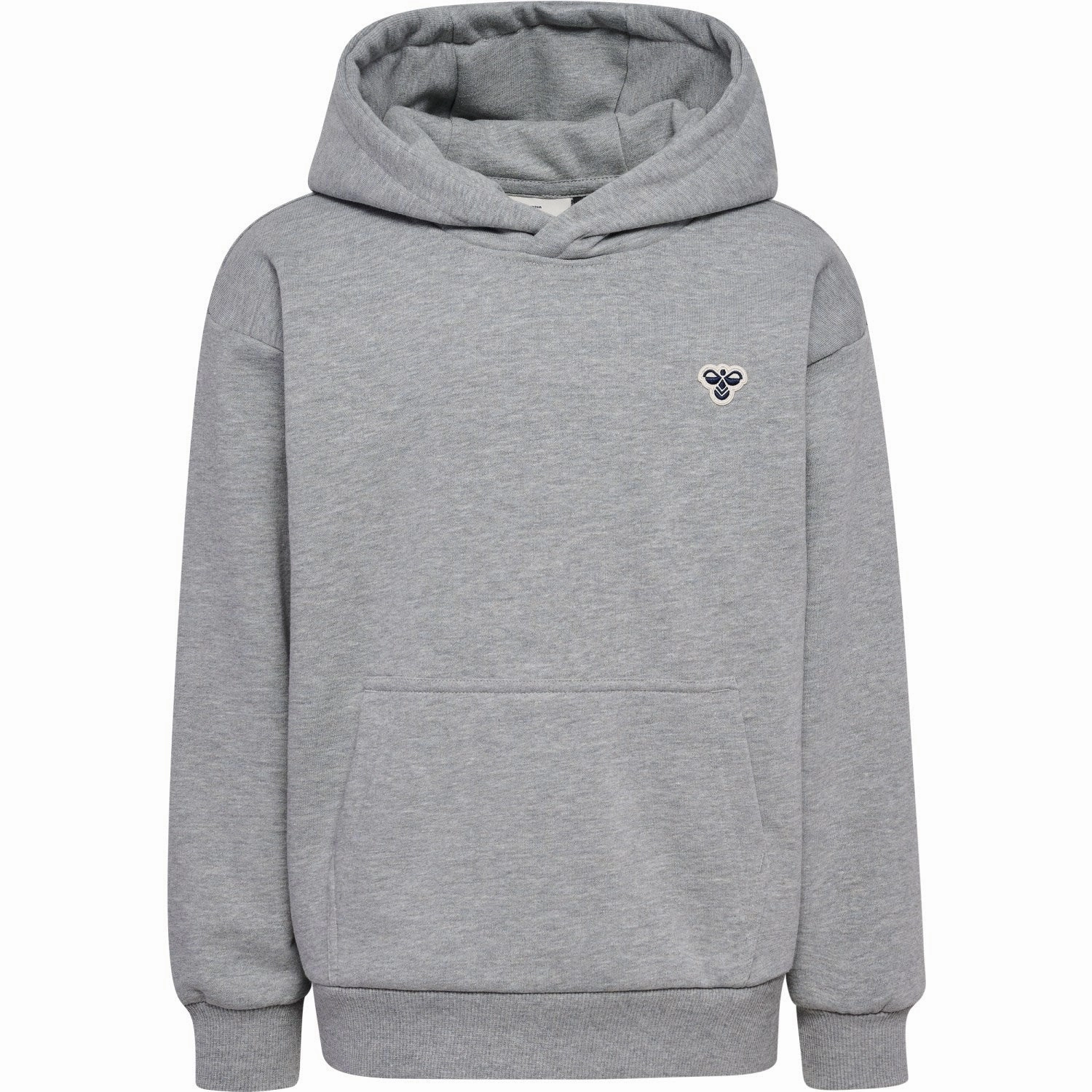 Comfy Street Hummel Grey Melange Loose Hoodie Bee