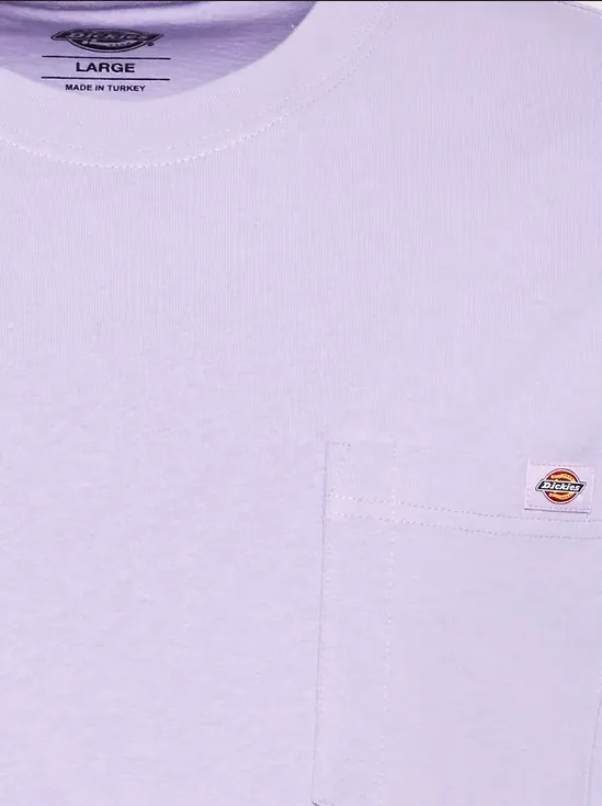 Airflow Mesh Panels DoubleStitched Seams Dickies T-shirt Porterdale DK0A4TMO DKE61 rosa viola