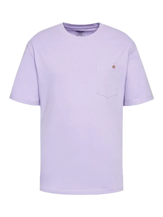 Travel Style Trend Dickies T-shirt Porterdale DK0A4TMO DKE61 rosa viola