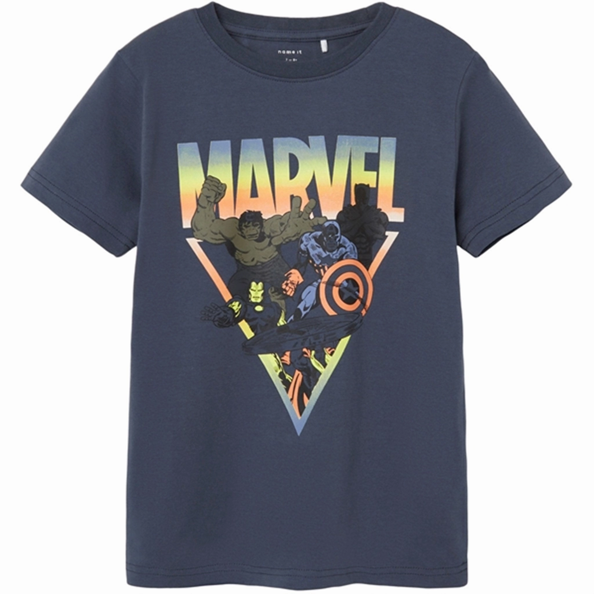 Name it India Ink Dominic Marvel T-Shirt Fashion-Forward Look Reversible Design Concept