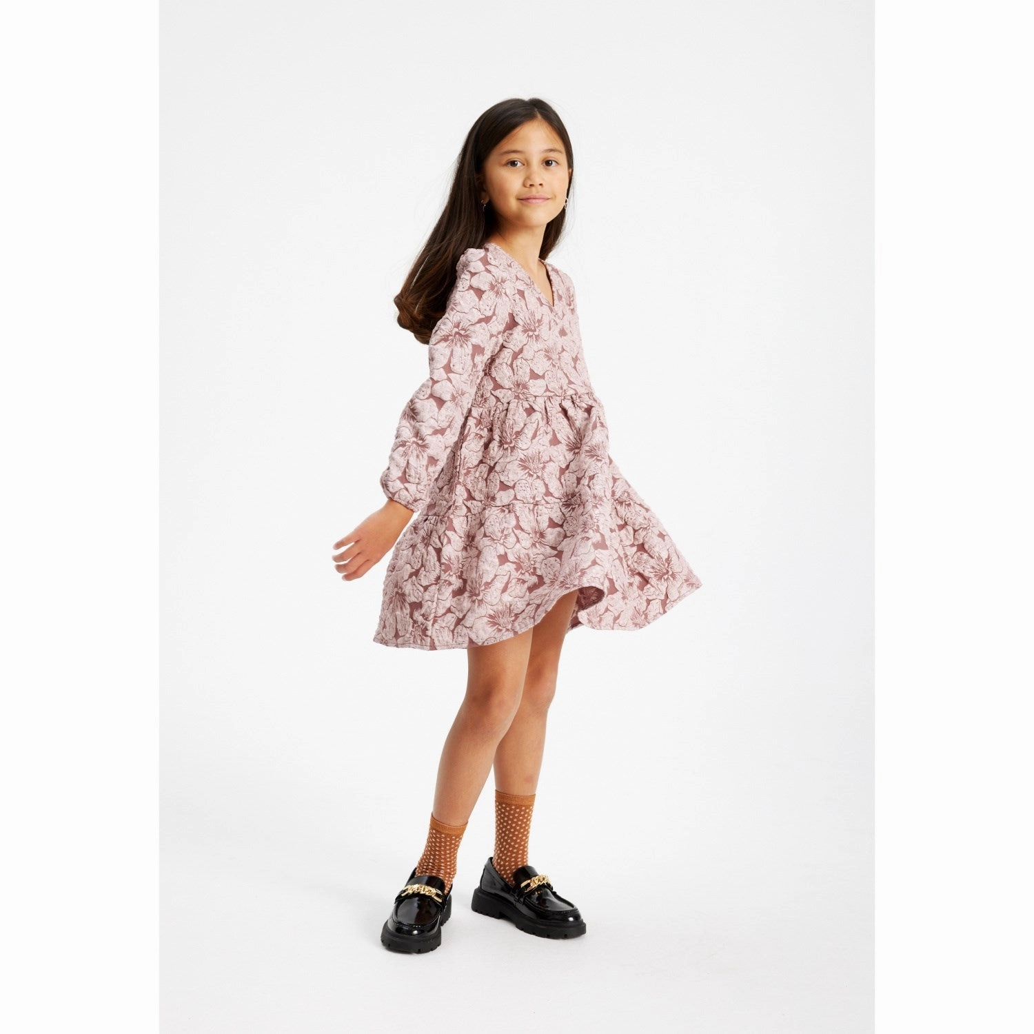 soft look Elegant Fabric The New Orchid Haze Lipa Dress