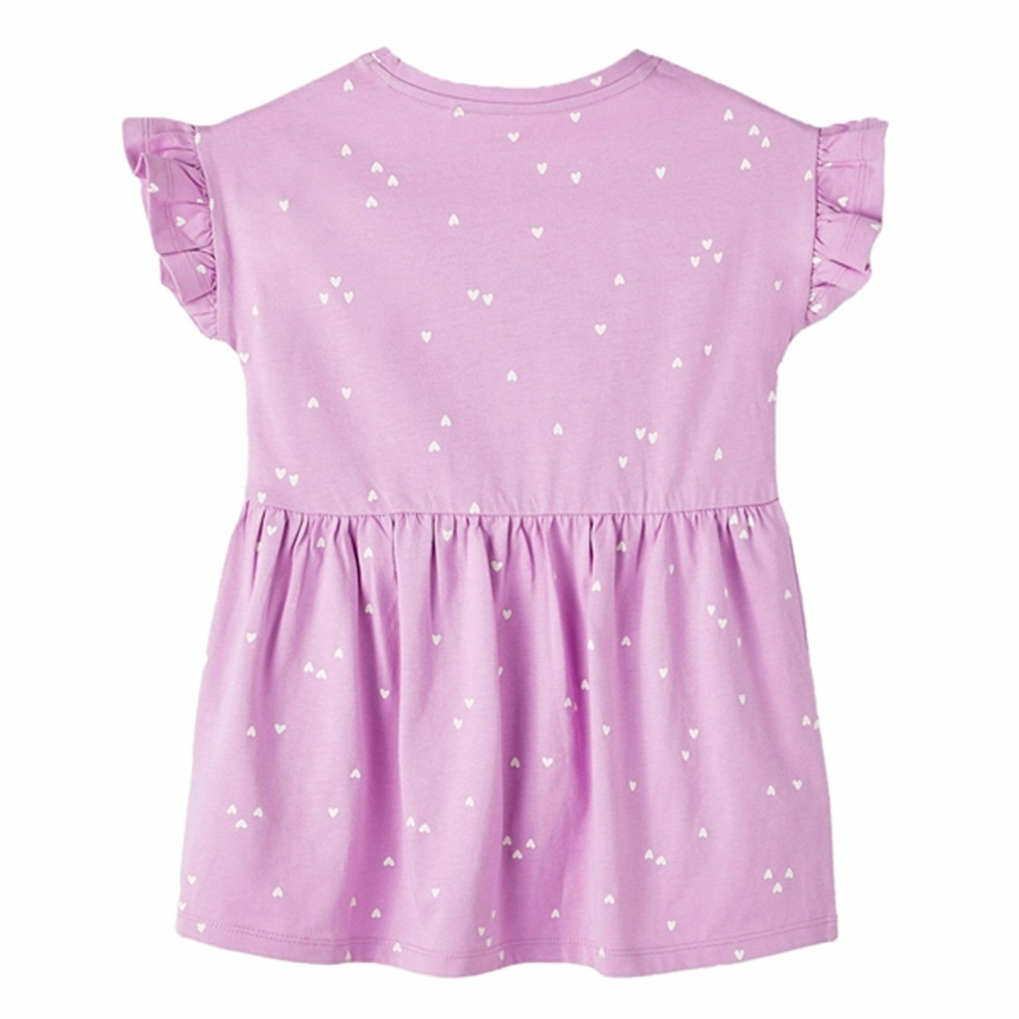 Lace Detail Mid layer Name it Smoky Grape Henny Dress