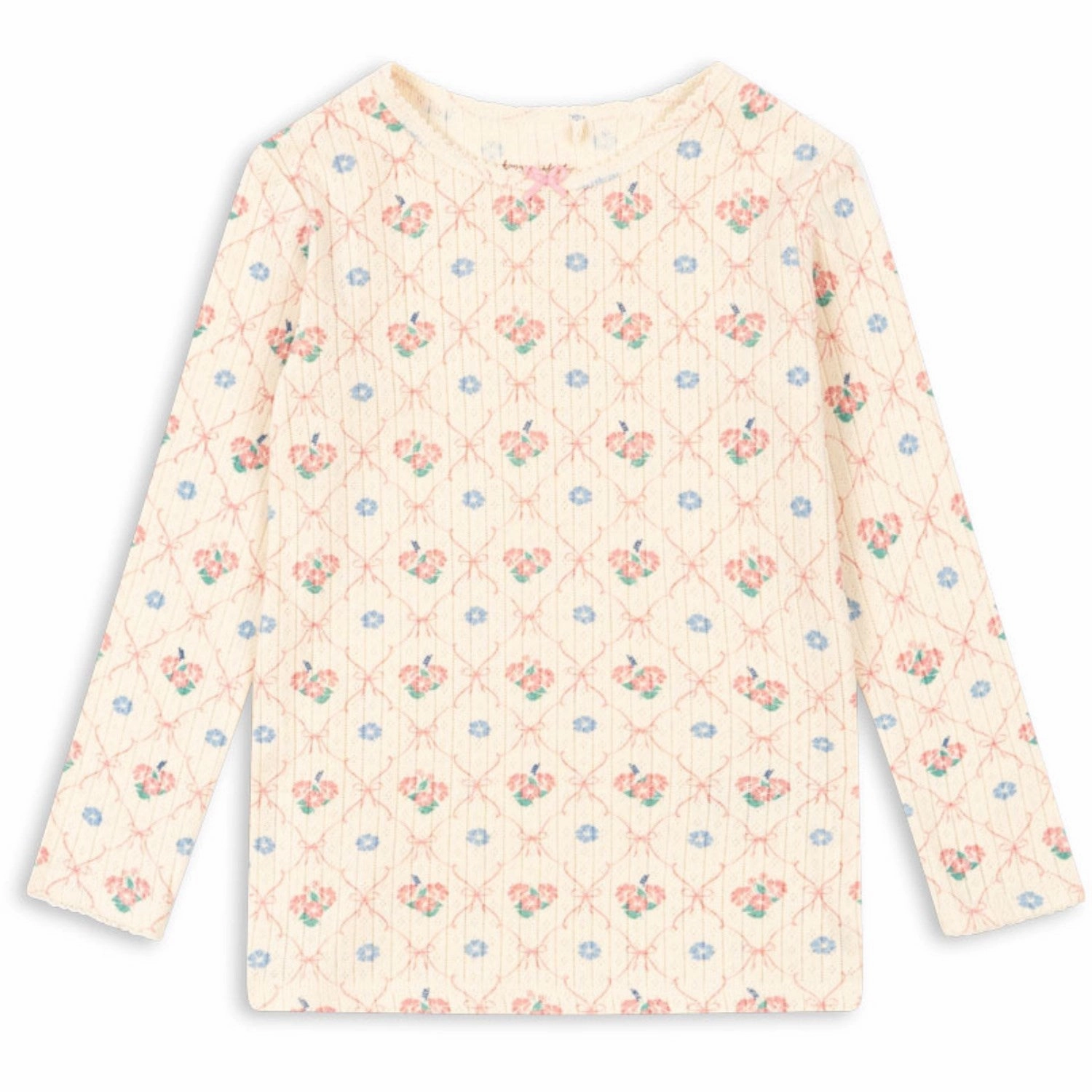 Konges Sl?jd Fleur Decor Minnie Blouse GOTS Loose Comfort
