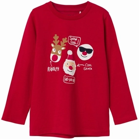 Tailored Style Temperature Regulating Name it Jester Red Rex Blouse