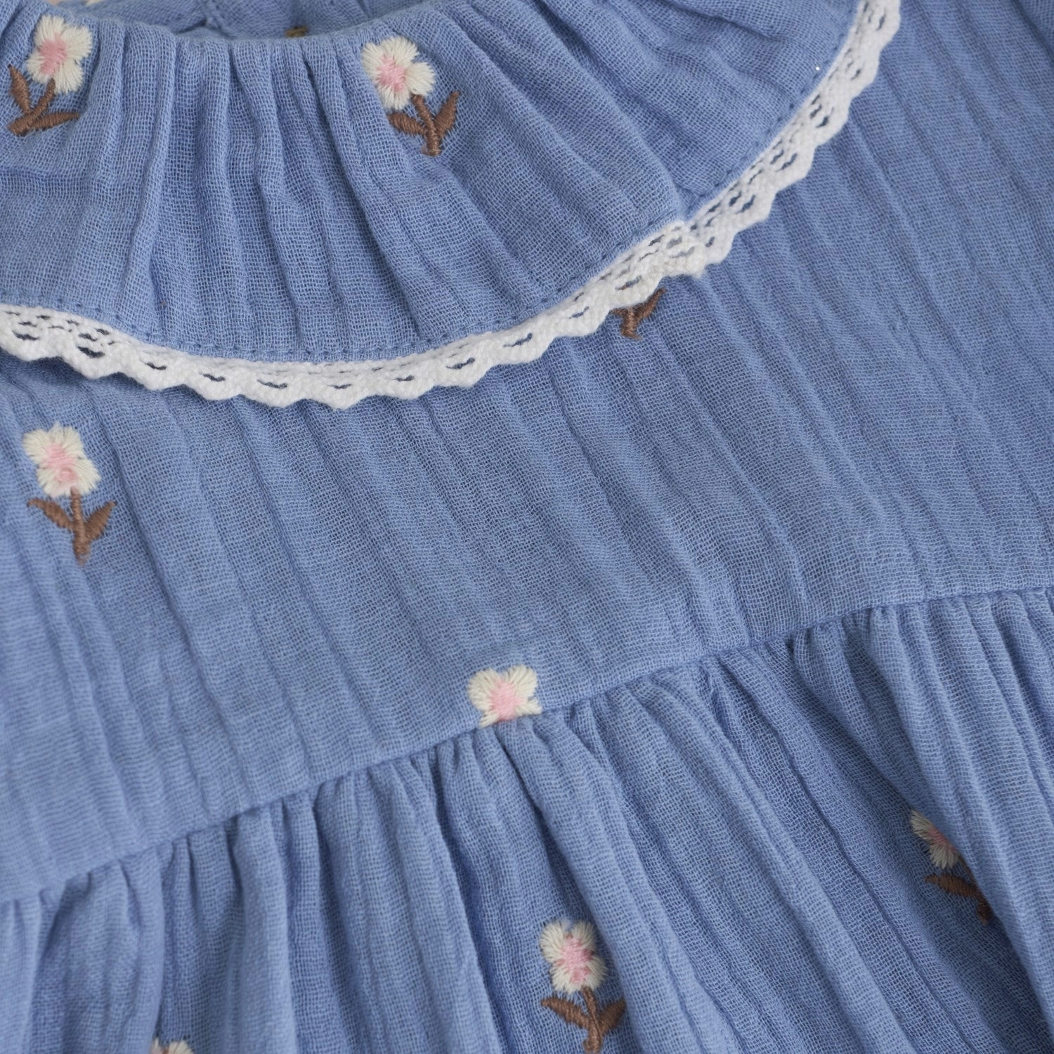 En Fant Infinity Dress Embroidery Muslin Soft Outfit ReversibleStyle