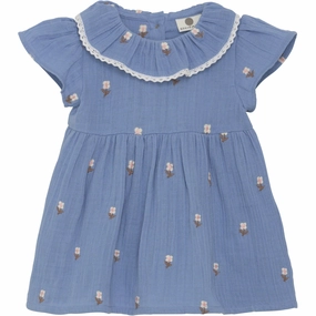 Street Motion En Fant Infinity Dress Embroidery Muslin