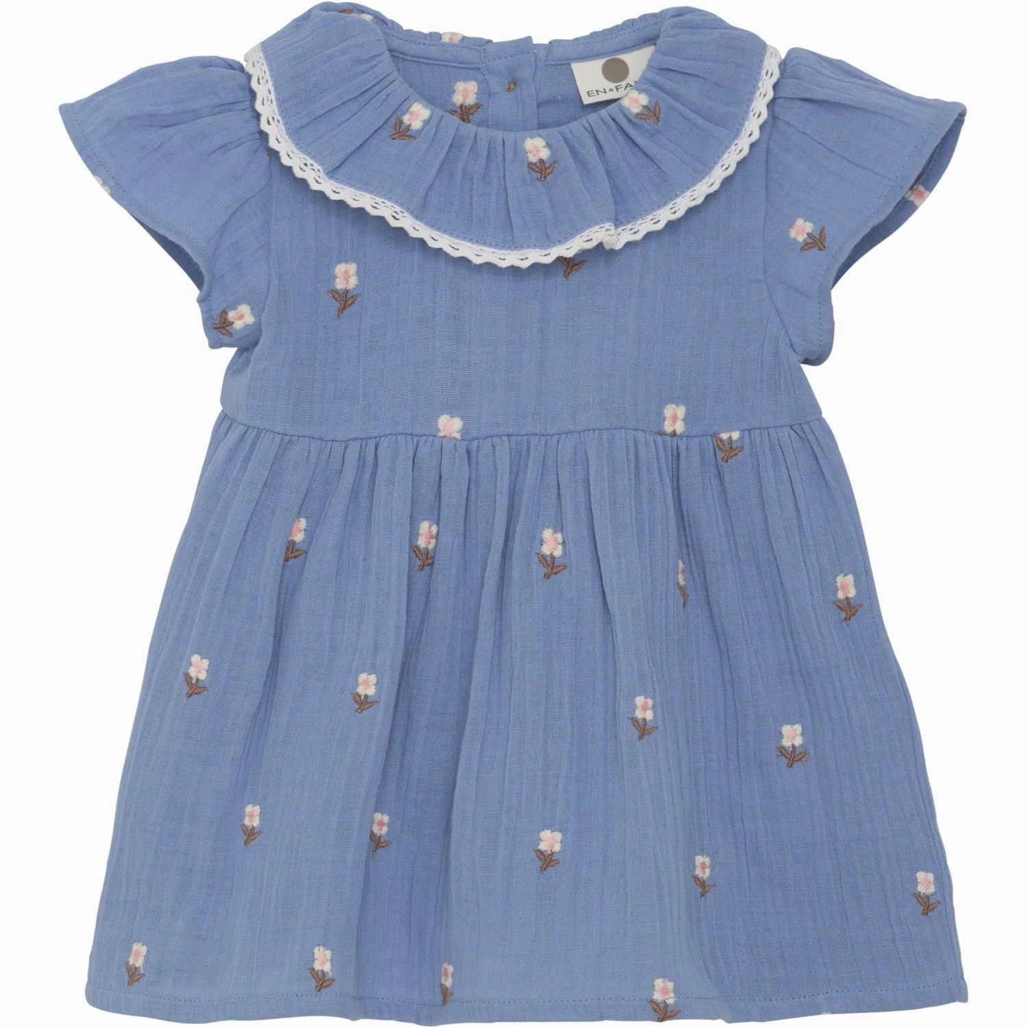 Daily Essential En Fant Infinity Dress Embroidery Muslin