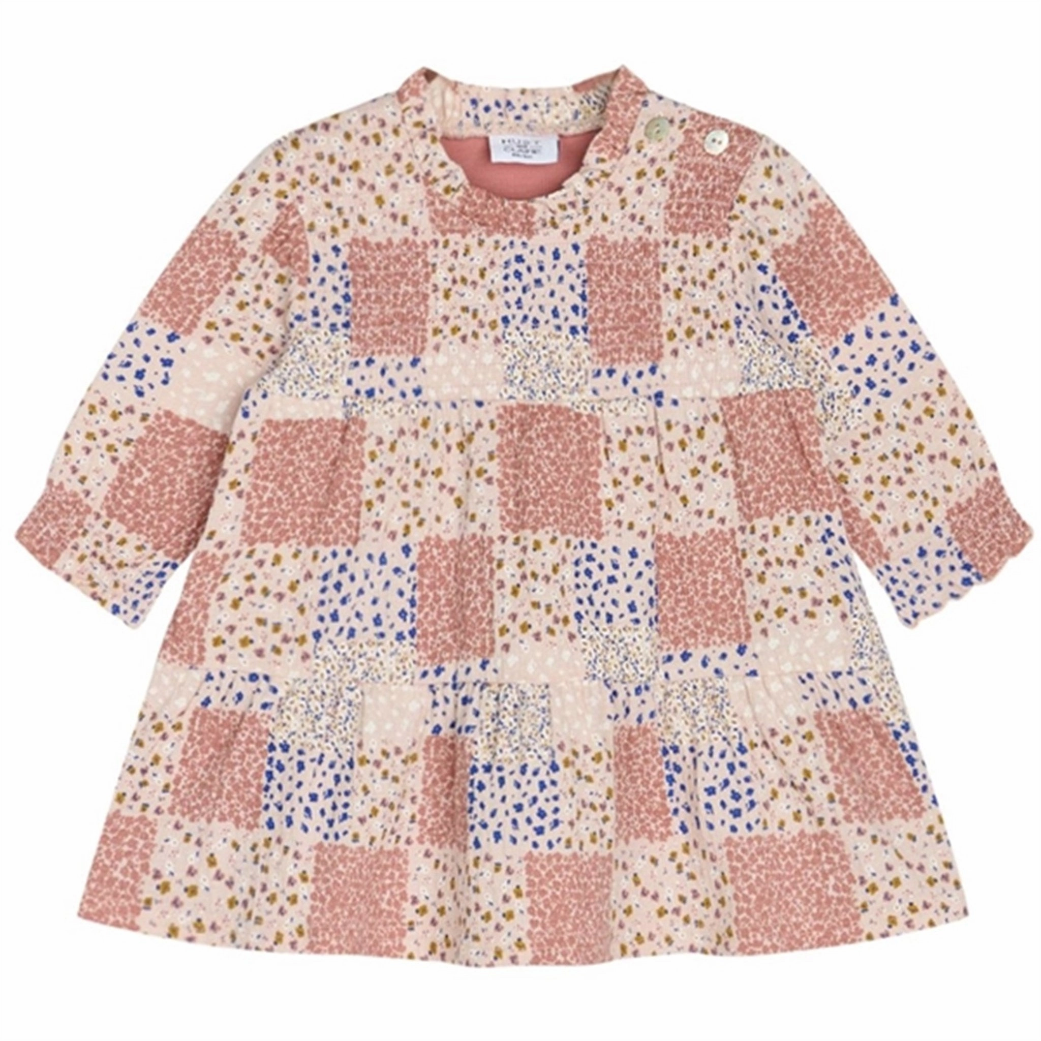 Hust & Claire Baby Peach Dust Kis Dress Year Rounder Skin Tone