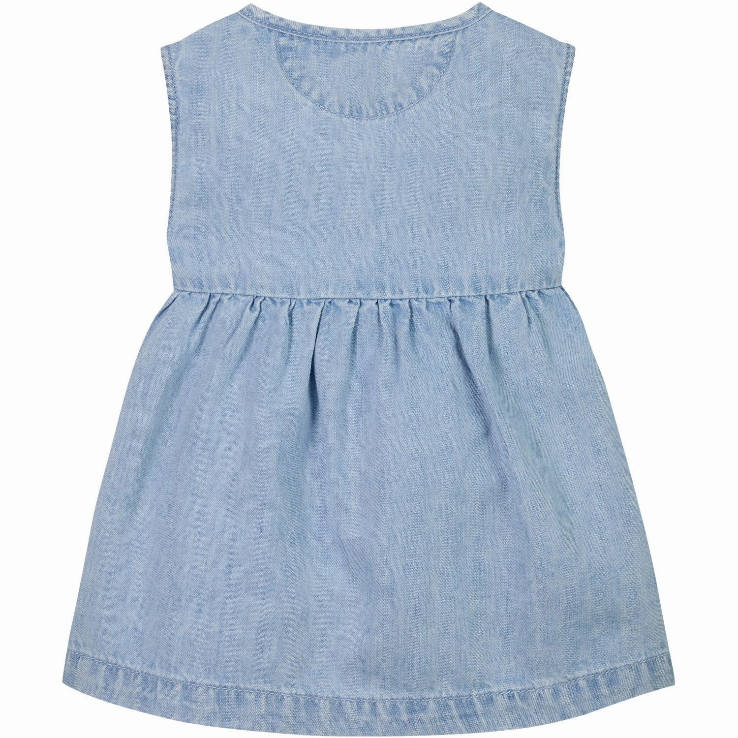 Calvin Klein Light Serenity Denim Lw Light Serenity Flare Dress Seasonal Layering Outdoor Style
