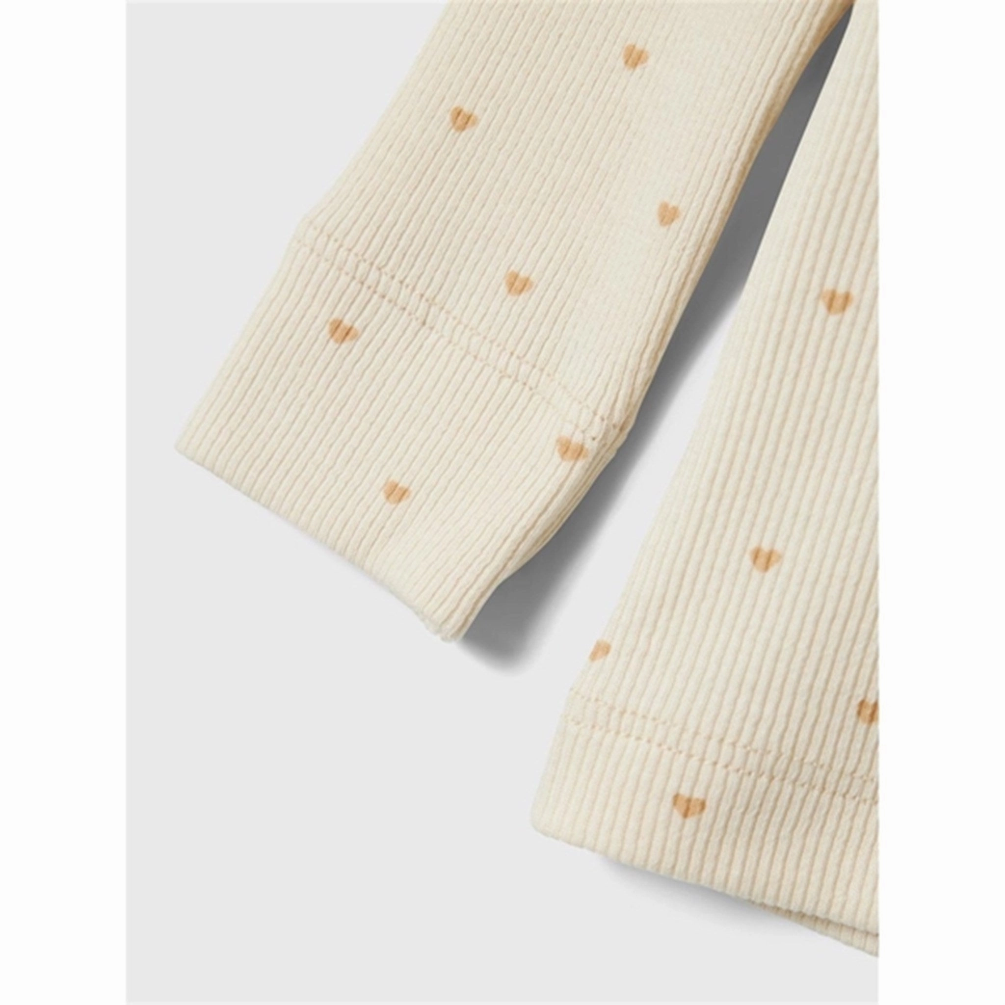 Minimalist fashion Lil'Atelier Turtledove Heart Gago Slim Blouse Noos