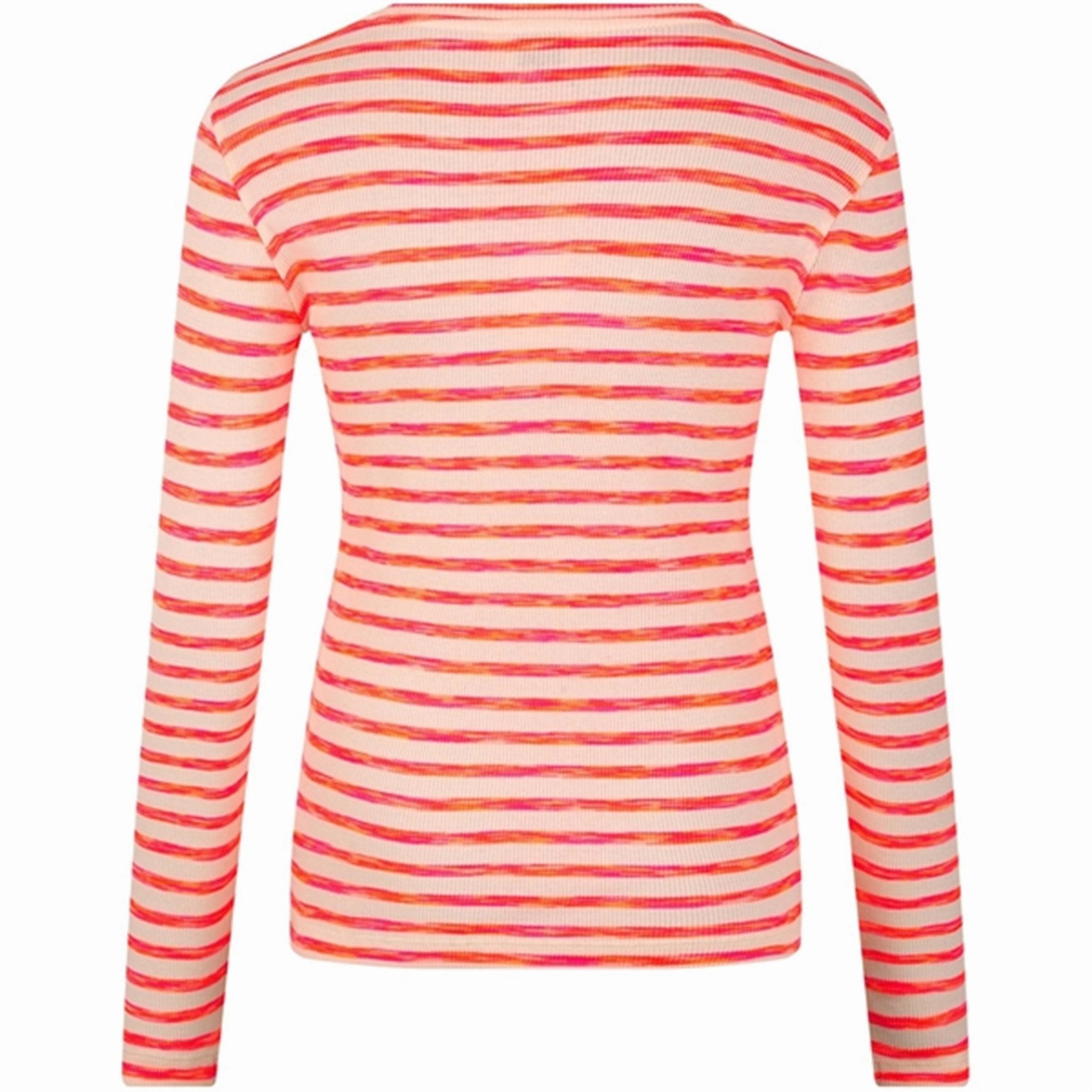 Wrinkle-Resistant Mads N?rgaard 2x2 Cotton Stripe Talino Blouse Stripe/Diva Pink