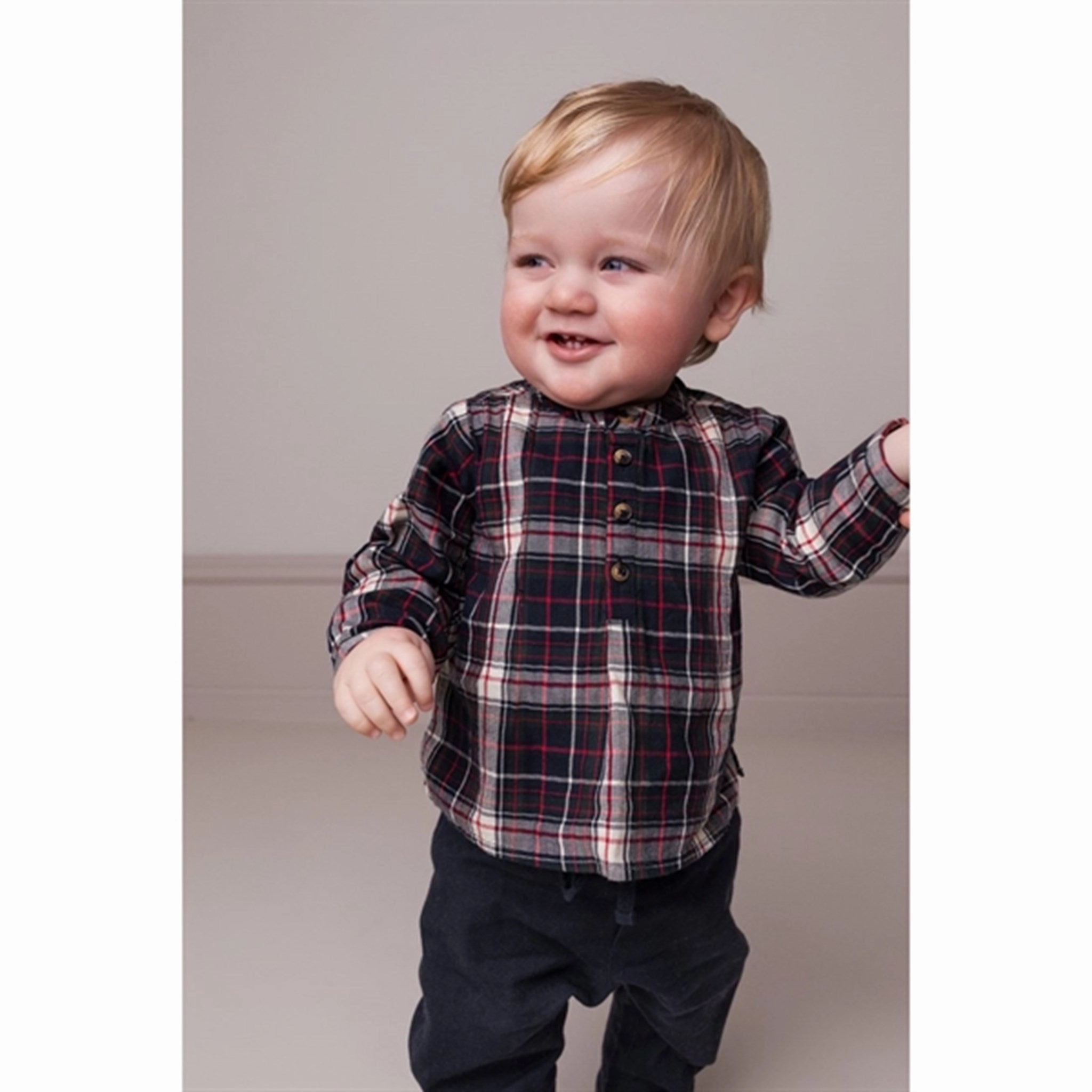 MarMar Holiday Check Totoro Shirt Fashion staples