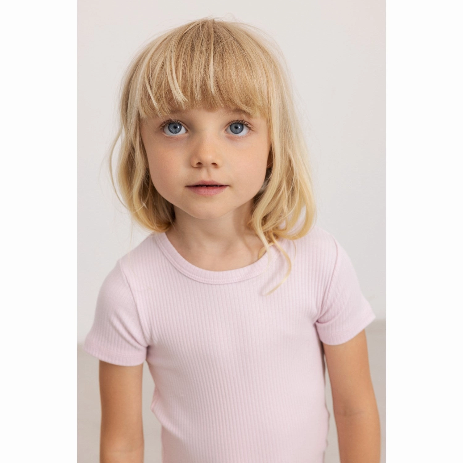 ReinforcedShoulderPanels Soft Touch Fabric MarMar Modal Lilac Mist Plain T-Shirt