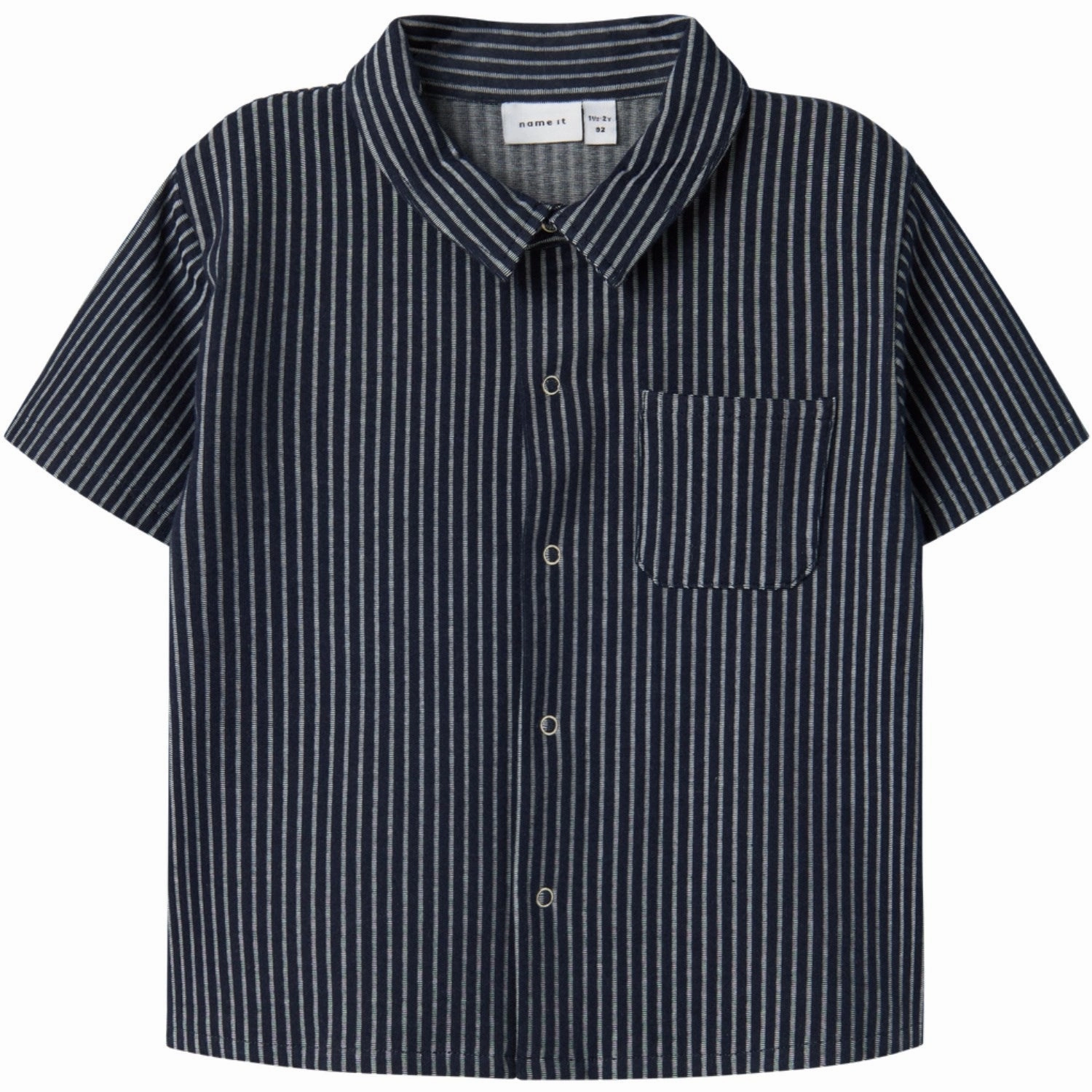 Name It Navy Blazer Fel Regular Shirt Bamboo Fiber Blend Tall Length