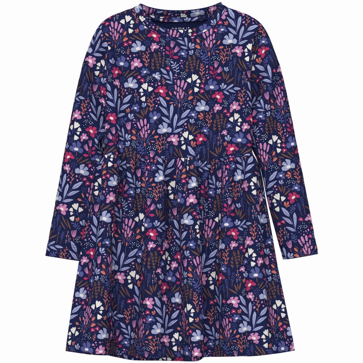 Glossy Fabric Light Comfort Name It Beacon Blue Nylisa Dress