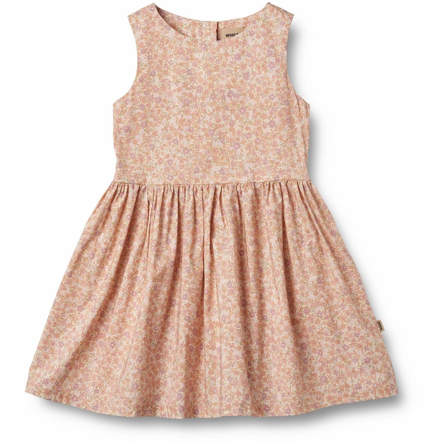 Wheat Lilac Flowers Dress Thelma All-day style All Day Look