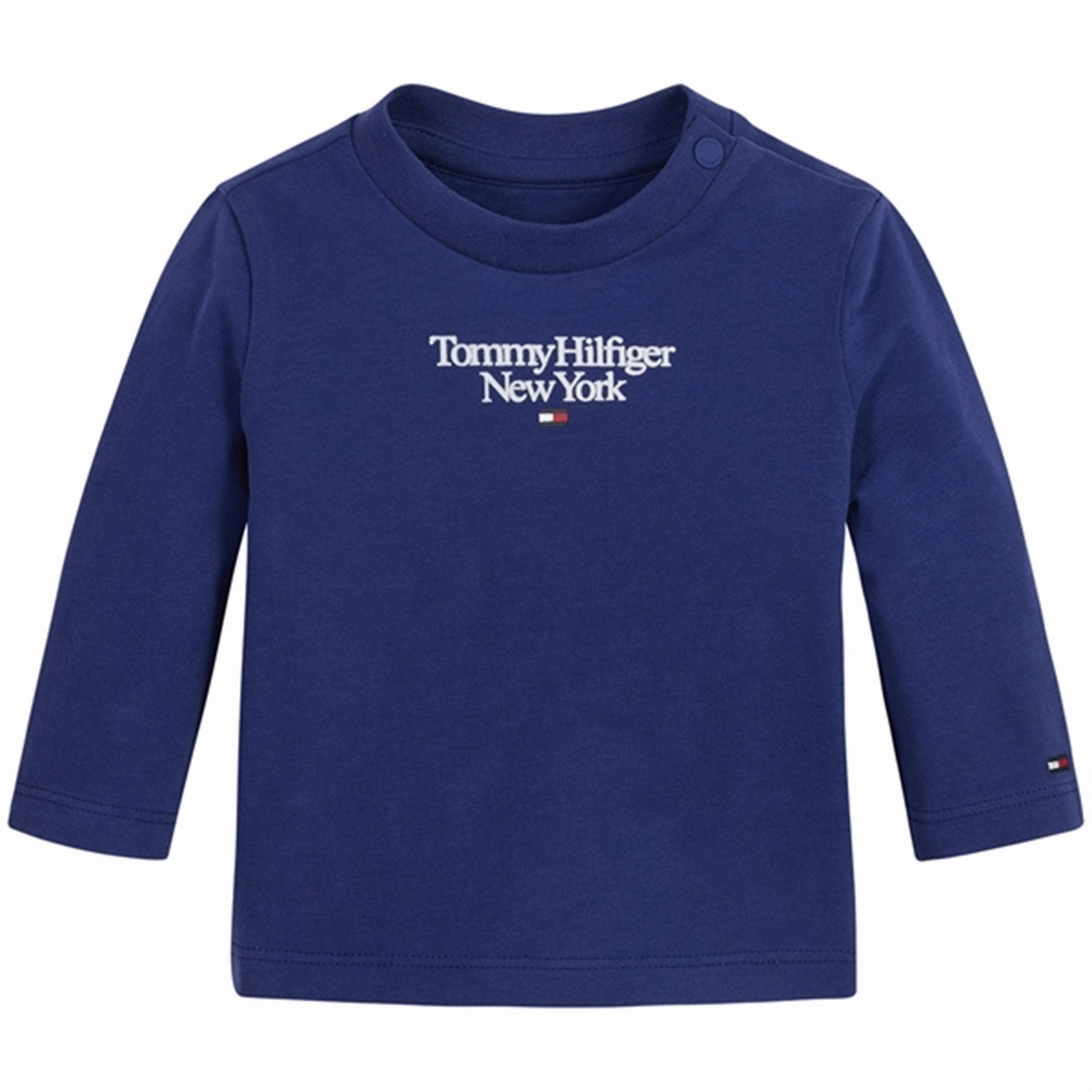 Tommy Hilfiger Baby Graphic Blouse Pilot Blue Coffee Run Indoor Comfort