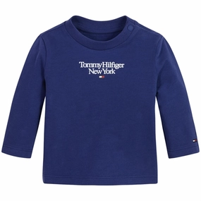 Ombre look Tommy Hilfiger Baby Graphic Blouse Pilot Blue