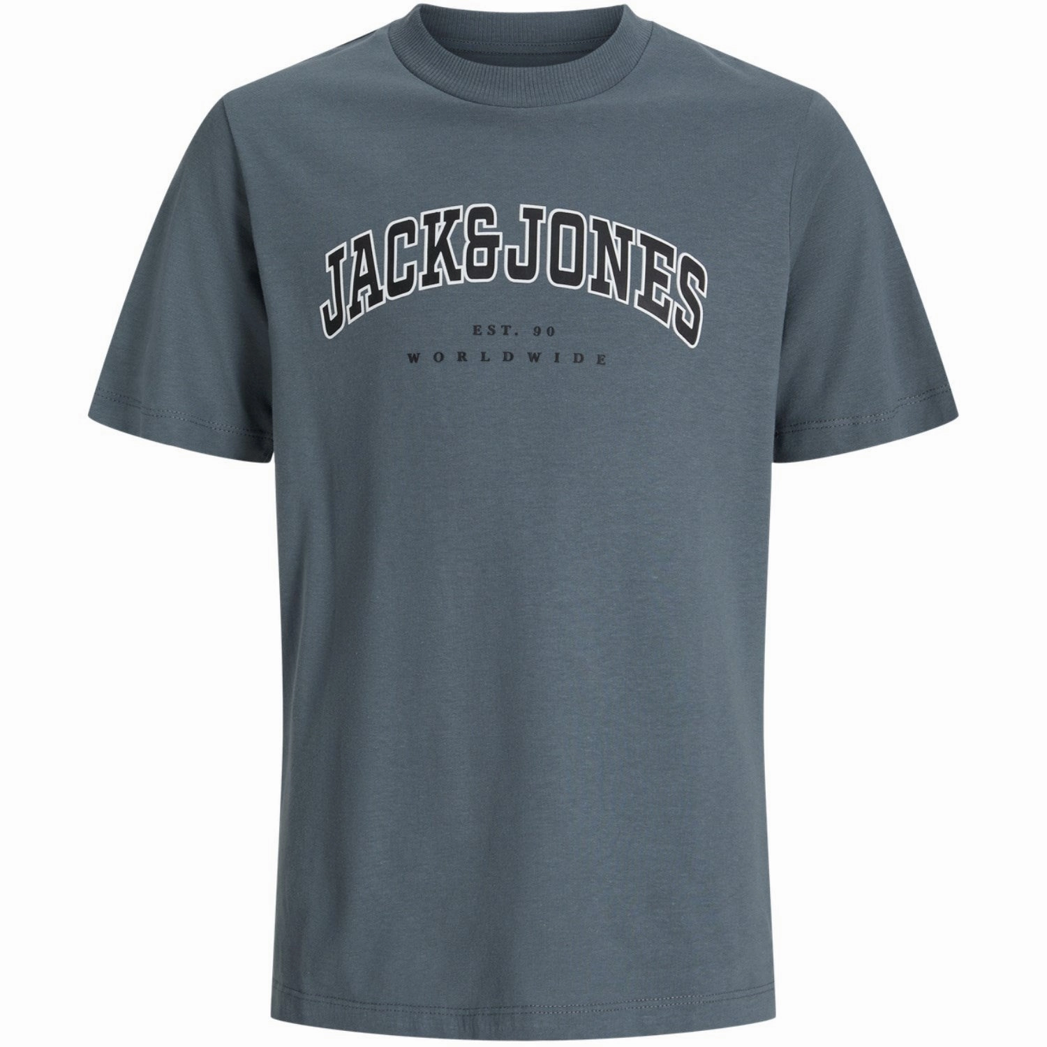 Versatile and Stylish Jack & Jones Junior Stormy Weather Jjecaleb Varsity Tee Ss O-Neck Noos Jnr