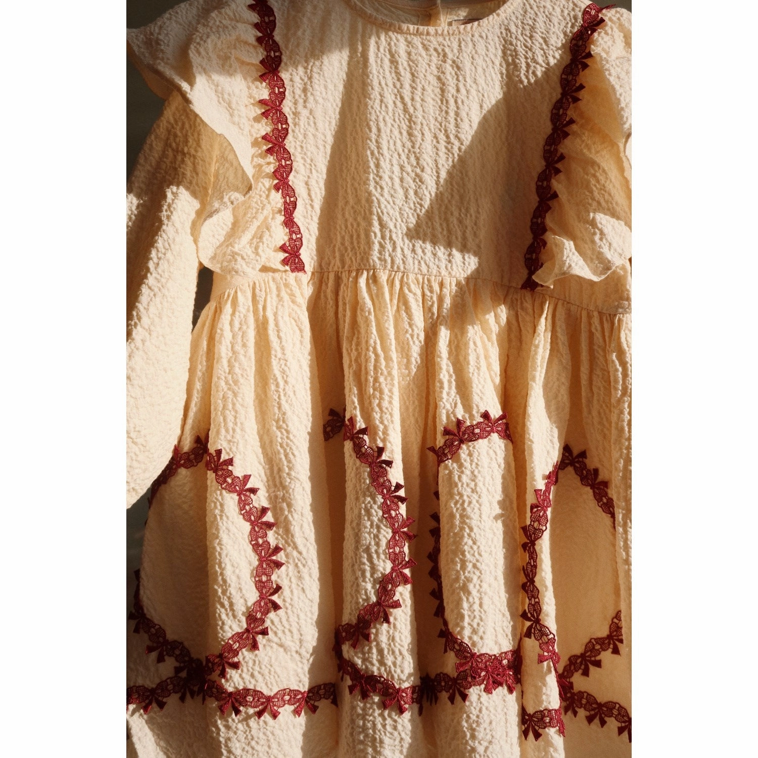 Konges Sl?jd Buttercream Fee Dress Gots Flattering Style Fit