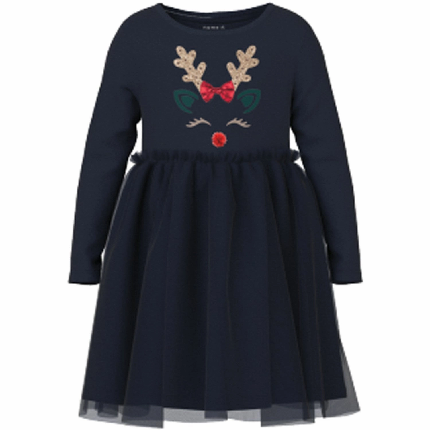 Name It Dark Sapphire Rjul Dress Feminine Mood