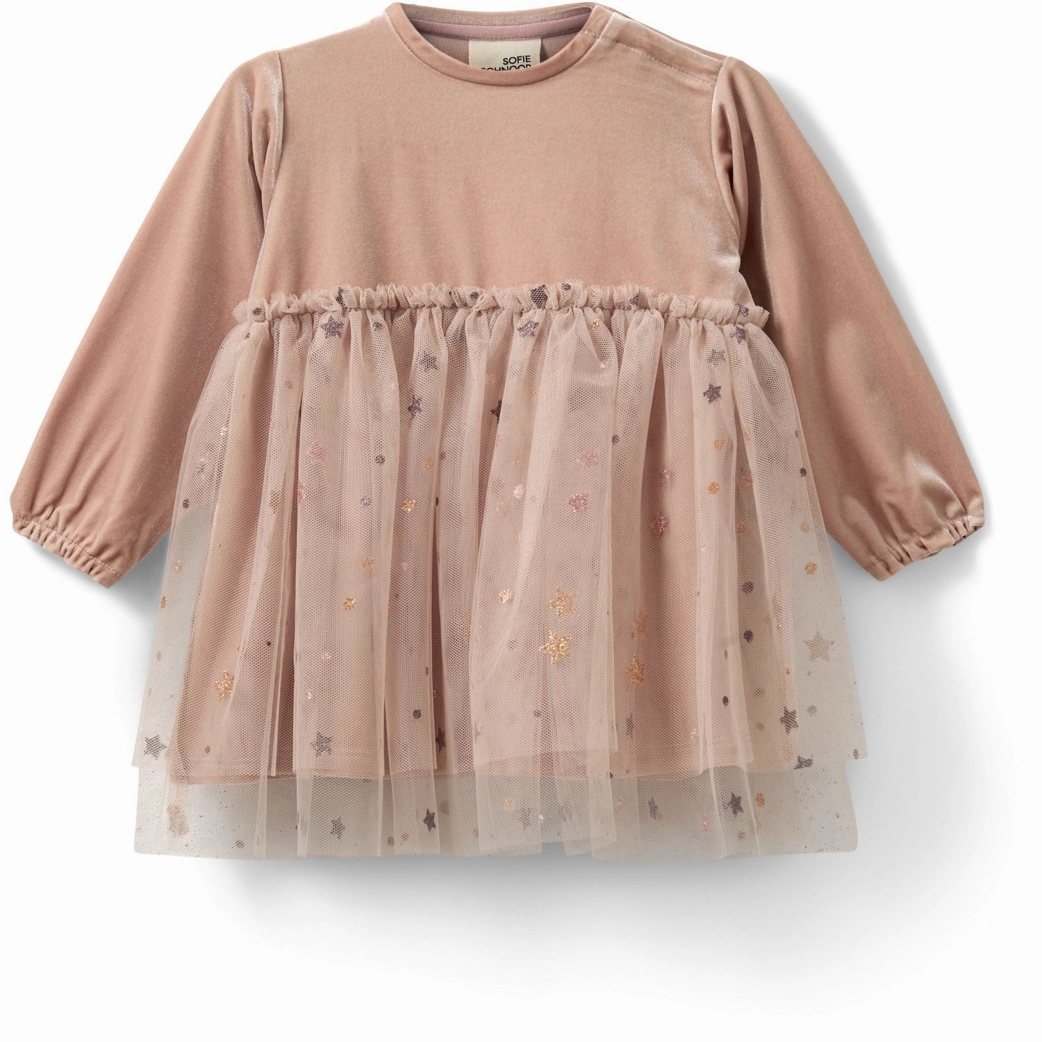 Vibrant Hue Playful printed gown Sofie Schnoor Light Rose Dress