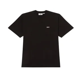 Obey maglietta manica corta da uomo Bold 131080365 nero Indoor clothing
