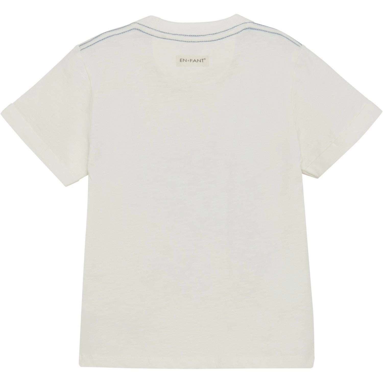 Neutral Color UltraLightweight En Fant Egret T-Shirt Slub