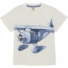 En Fant Egret T-Shirt Slub Perfect for Travel