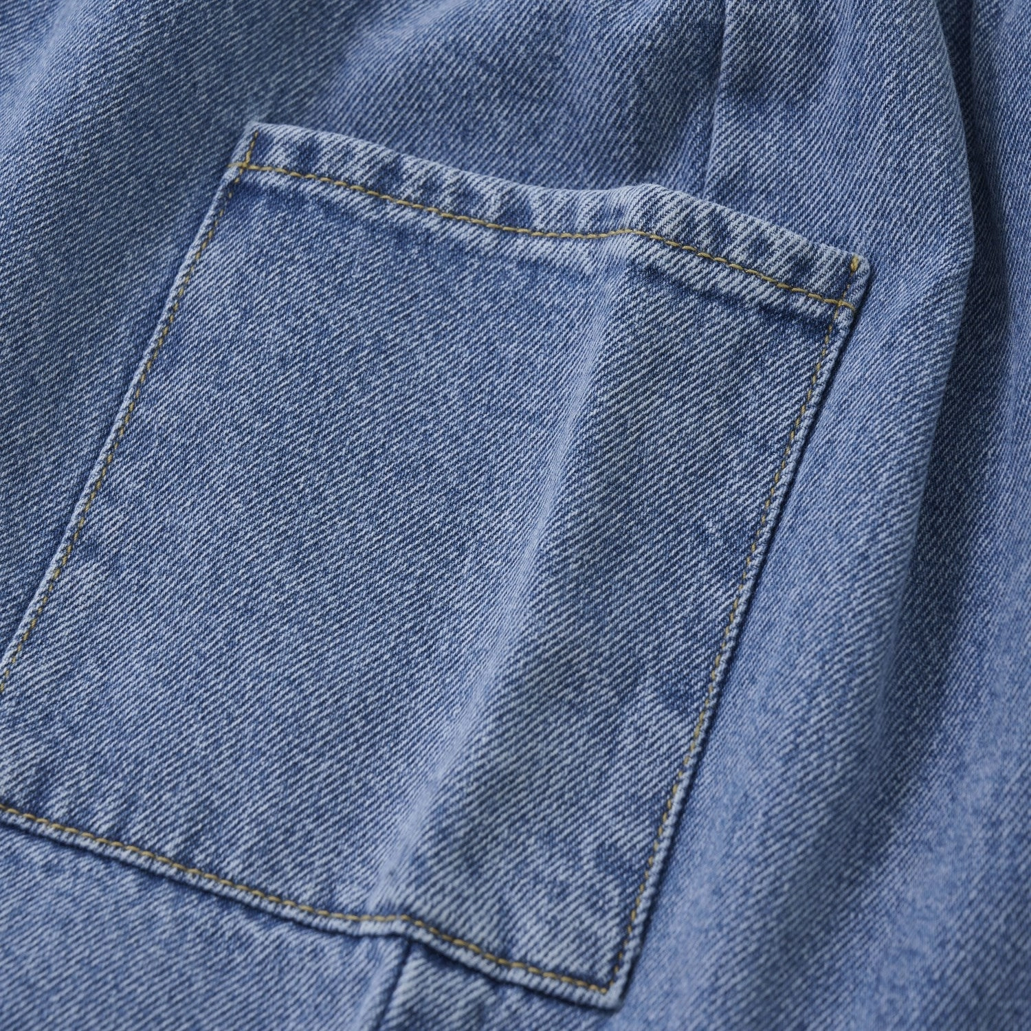 En Fant Light Denim Blue Dress Denim Dream Look