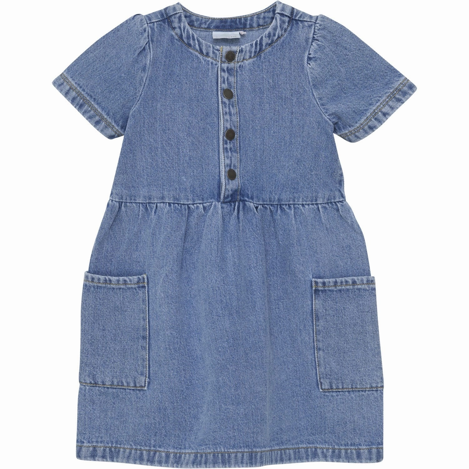 En Fant Light Denim Blue Dress Denim Street Mood Fresh Tones